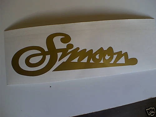 Schwalbe, KR50 Schriftzug , KR51, Simson in Gold NEU