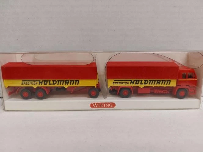 Wiking LKW Büssing BS16 PrHz Spedition Holdmann 084901 - Bild 1 von 1