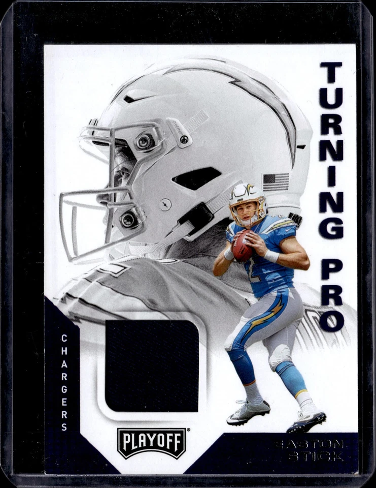 2019 Panini Playoff #TP-19 Easton Stick Turning Pro Memorabilia - Image 1 of 2