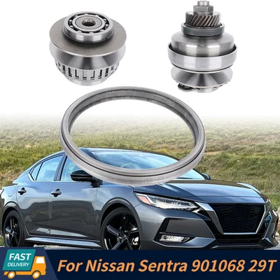 Juego de poleas de transmisión para cadena de correa para Nissan Sentra 901068 29T RE0F11A JF015E Foto 1 de 4