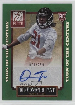 2013 Elite Turn of the Century Rookie Signatures /299 Desmond Trufant Auto RC - Image 1 of 2