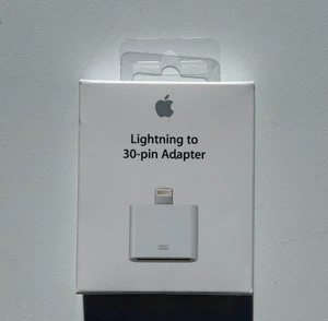 Cable adaptador Apple A1468 Lightning a 30 pines MD823AM/A - Nuevo paquete sellado - Imagen 1 de 3