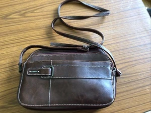 jane shilton Brown leather ? bag - Picture 1 of 7