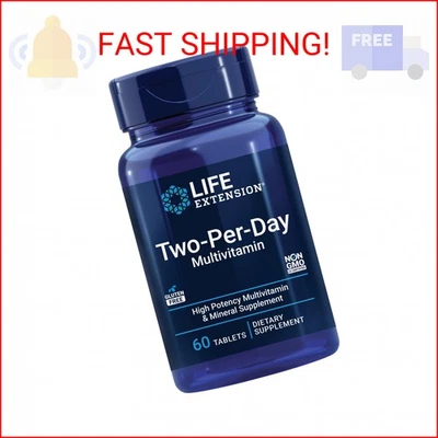 Multivitamínico Life Extension dos por día - Dosis diaria de vitaminas y minerales para  Foto 1 de 2