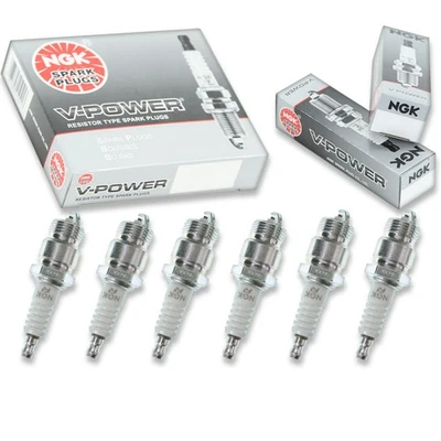 6 bujías NGK V-Power para Ford E-350 Econoline Club Wagon 1977-1986 cm Foto 1 de 4