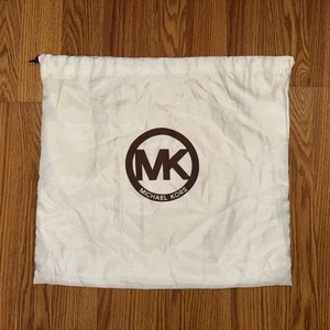 Borsa Michael Kors MK logo panno sacchetto antipolvere 14,5” x 14,5” - Foto 1 di 4