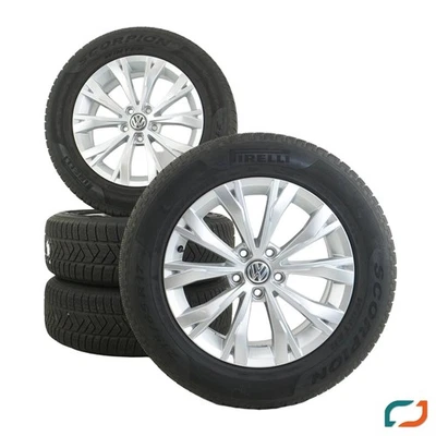 Original VW Tiguan AD1 Winterräder Montana Alufelgen 215/65 R17 99H 5NA601025 - Bild 1 von 4
