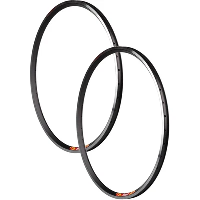 Pack of 2 Velocity Dyad Rim - 20", Rim, Black/Silver, 32H, Clincher - Image 1 of 2