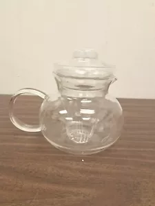 PRIMULA Flowering Teas Clear Glass TEA POT LOOSE TEA INFUSER - Picture 1 of 10