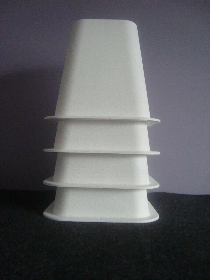 IKEA BED FRAME LIFTER  4 WHITE  6 INCH  NEW OUT OF BOX STURDY  - Image 1 of 4