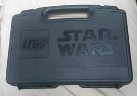 65153 Lego Star Wars 2002 Black Plastic Lucasfilm Box Carry Case ONLY 