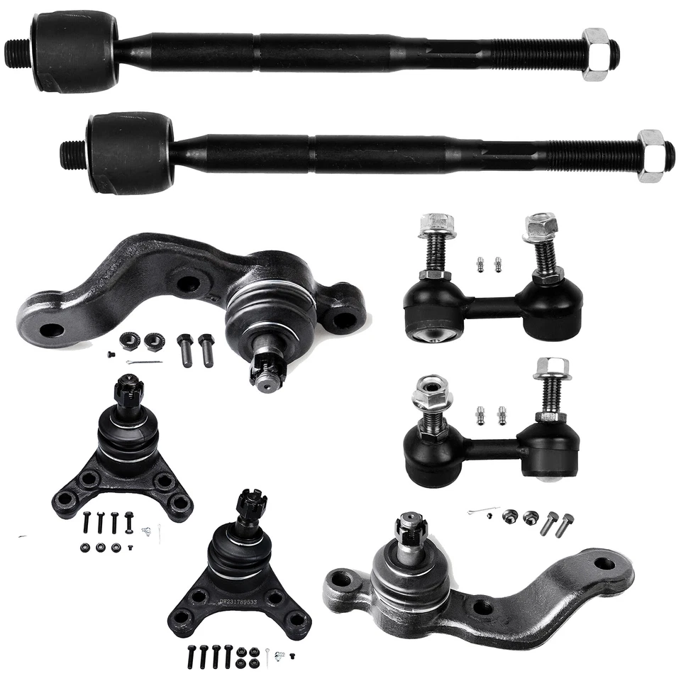 Set Of 8 For 2001-2003 Toyota Tacoma Front Upper Tie Rod Ball Joint Suspension — 第 1/1 张图片