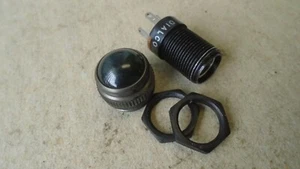 1 EA NOS DIALITE "PRESIONAR PARA PROBAR" PANEL AZUL LUZ INDICADORA P/N: MS25041-10 - Imagen 1 de 3