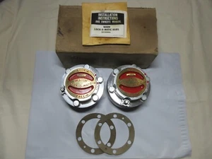 NOS Warn M208 New 6094 Locking Hubs Jeep J4800 Pickup Camper Special 10 Spline - Foto 1 di 12