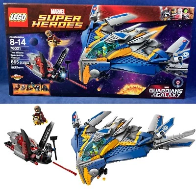 New MILANO SPACESHIP RESCUE - Lego 76021 GUARDIANS OF THE GALAXY Drax STAR-LORD - Image 1 of 4