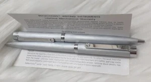 REFLECTIONS  FINE WRITING INSTRUMENTS~Pen & Pencil~ Silver/ In Original Box - Picture 1 of 9