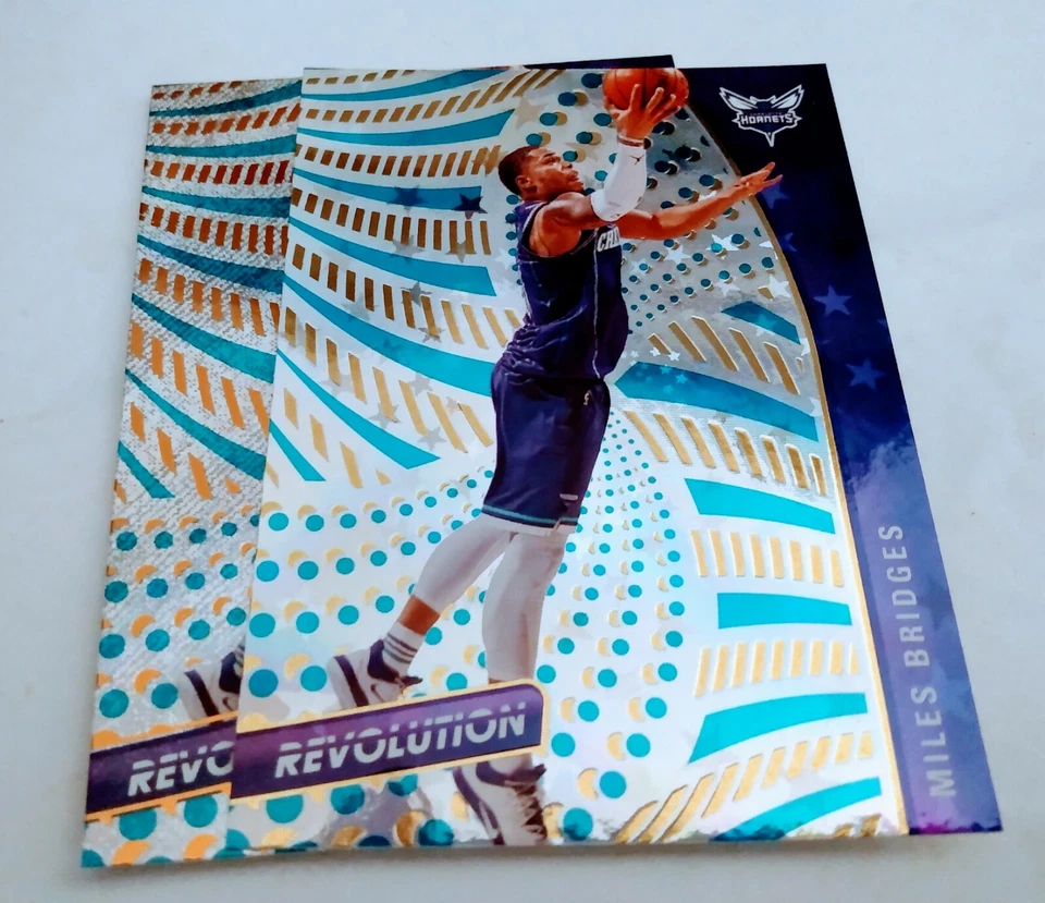 Lot of (2).2020-21 Panini Revolution Miles Bridges #52 MINT Charlotte Hornets - Image 1 of 1