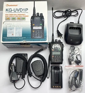 WOUXUN KG-UVD1P Dual Band Multifunctional Two-Way Radio Handheld Transceiver LOT - Picture 1 of 23