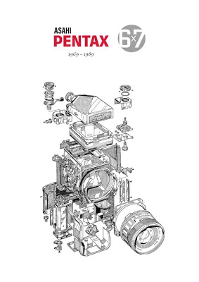 Premium 40x60cm Poster --- Pentax 6x7 --- Technical drawing