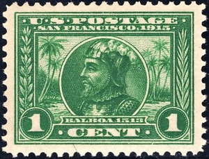 397 (1c Panama Pacific) - MNH ACCATTIVANTE con SPLENDIDO COLORE E CERTIFICATO PSE!! - Foto 1 di 4