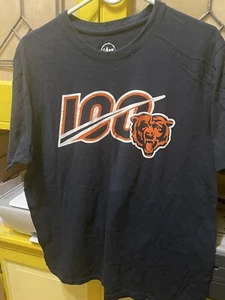 Chicago Bears 100 Years T-Shirt teens/youth Size L - Picture 1 of 4