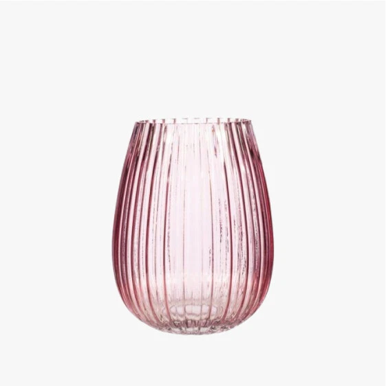 Pink vases
