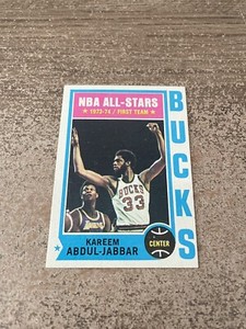 1974-75 Topps Set-Break #  1 Kareem Abdul-Jabbar EXMINT To Near Mint