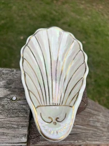 Muschelschale Lustreware Ironstone Restaurantware D E McNicol China Eisschale - Bild 1 von 16