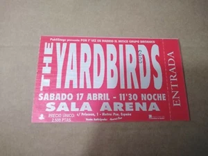Yardbirds Saturday 17 April Madrid - Entry Ticket - Bild 1 von 1