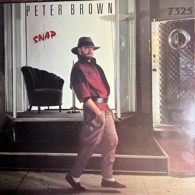 Peter Brown - SNAP - FIRST PRESS Columbia FC 39462 Vinyl Record 1984 LP - Image 1 of 4