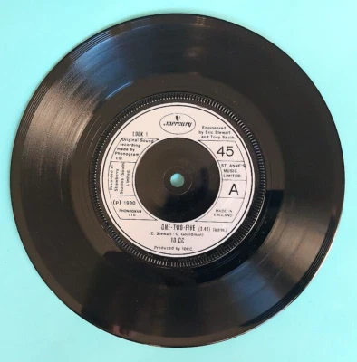 10cc - LOOK 1 - One-Two-Five / Only Child 1980 (908) - Image 1 of 3