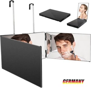 360 Grad Spiegel, Spiegel Haare Selbst Schneiden Faltbarer Rasierspiegel, 3 Wege - Bild 1 von 18