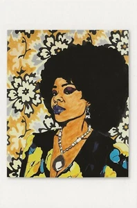 Postcard Mickalene Thomas "Din, une très belle négresse #2" 2012 MINT - Picture 1 of 1