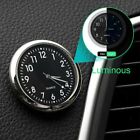 Élégant tableau de bord de voiture noir stickOn quartz horloge analogique arti