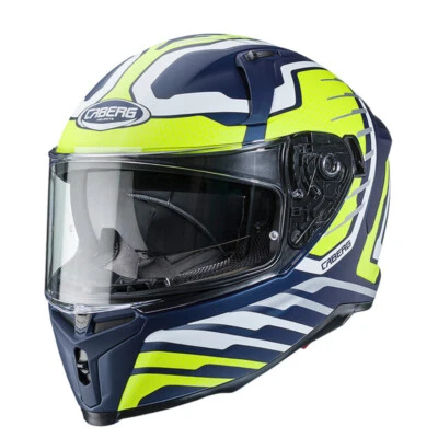 Integral Helm Motorrad Caberg Avalon Forge Blau Gelb GRÖSSE XS Helmet - Bild 1 von 3