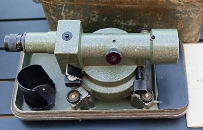 Niveau optique ancien d'arpenteur Ertel INA 51079 - Photo 1/4