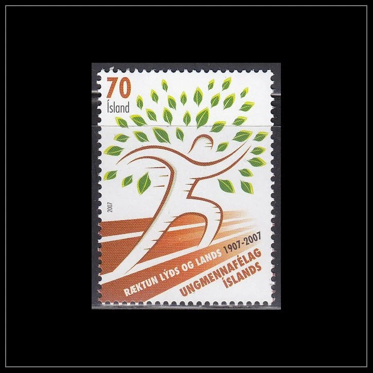 Исландия - 2007 (1089) как новая без наклеек и следов - Изображение 1 из 1