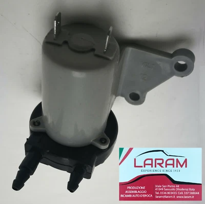 Pompa lavavetro elettrica 124 spider 1.6-1.8-Lancia-Ferrari e altre- washer pump - Immagine 1 di 4
