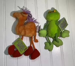 Vintage Gund String Beans Key Lime Pie Carmel Plus Animals Frog Camel - Picture 1 of 5