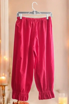 Pantalones rojos de Papá Noel para niños Bloomers Elf Raggedy Ann Disfraz Teatro 23" x 24" Foto 1 de 4