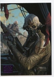 2018 Topps Star Wars Galaxy Purple Foil Parallel Card 33 #94/99