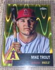 ? 2022 Topps Chrome Platinum YELLOW RAY WAVE Mike Trout /250  Angels