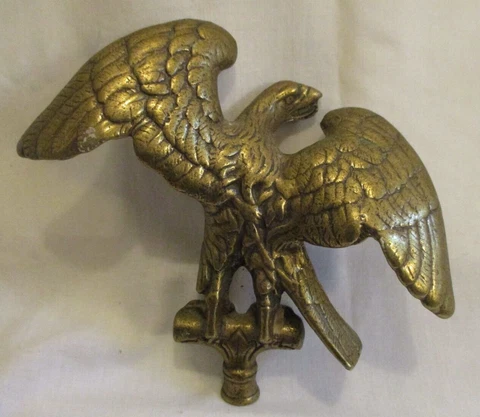 Solid Brass Eagle Finial/Flag Pole Topper (SKU# 1738) Cover
