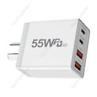 Usb Type-c Wall Adapter Fast Charger Pd Power Qc3.0 For Iphone 15 14 13 Android