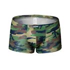 Colorful Mens Camo Vest With Low Waist Shorts Underwear Set For Summer