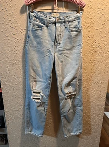 Jeans rectos vintage Madewell The Perfect para mujer talla 27 - Imagen 1 de 14
