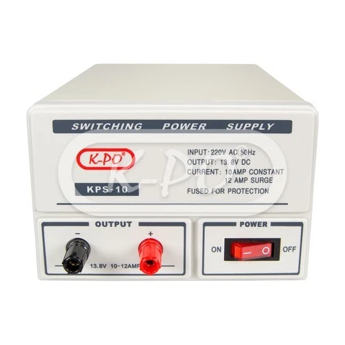 K-PO KPS-10 Netzgerät 13.8V DC / 10 bis 12 Ampere - Schaltnetzteil - Bild 1 von 3