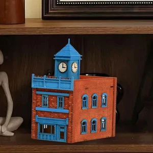 Kit modello architettura in scala 1:72 Puzzle in legno 3D Scena in miniatura - Foto 1 di 7