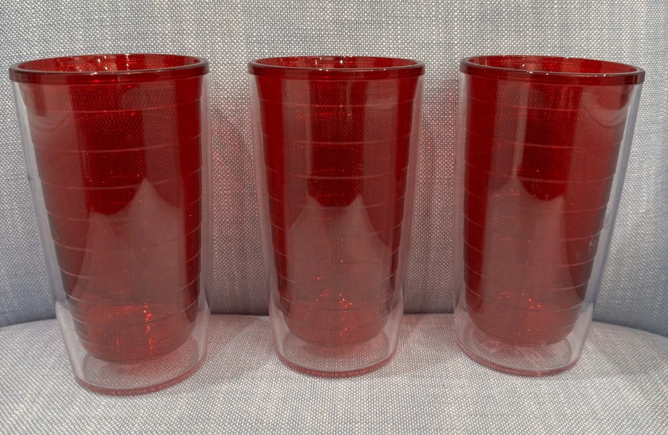 Tervis Clear & Colorful Red Tervis Tumbler,  16 Ounces, Double Walled - Image 1 of 2