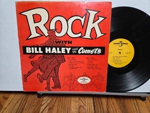 ROCK/ ROCK WITH BILL HALEY &THE COMETS VERY GOOD + LP 1955 TRANS-WORLD MONO - Picture 1 of 2
